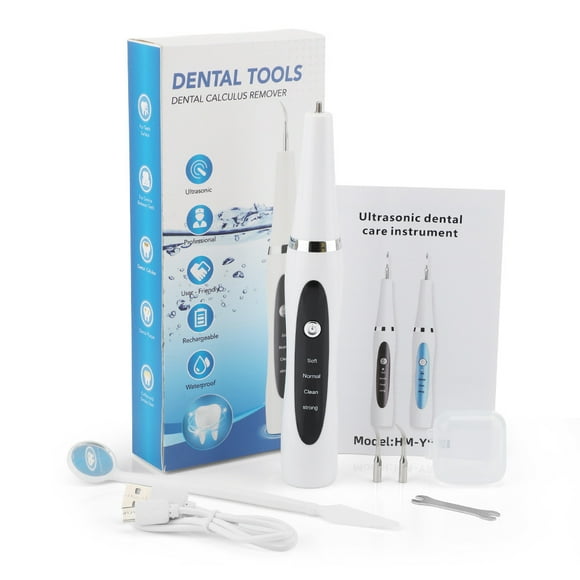 4-Speed Ultrasonic Scaler, Home Dental Instrument, Scaler and Stain Remover, Electric Scaler