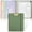 Olivegreen, variant on Clipboard Folder With Storage 6 Dividers 12 Pockets For Letter Size Folio Refillable Notepad Spiral Clipboards Padfolio Teacher Worker Supplies