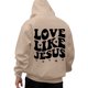 thumbnail image 3 of WILLBEST Sudaderas En Pareja Sudaderas con Capucha y Sudaderas para Hombre Sudadera con Capucha Informal Holgada con Estampado De Letras para Uso Diario Otoño Invierno Ropa De Calle Cómoda Chica, 3 of 3