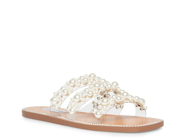 Steve Madden Taye Pearl Embellished Sandals Taye Pearl