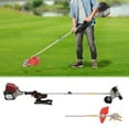 thumbnail image 4 of 35.88CC Gasoline Weed Wacker, 4-Stroke Lawn Mower with Large Fuel Tank, Grass Baffle, Funnel, and Accessories, 1.75m Length, Ideal for Lawn & Garden Use, 4 of 7