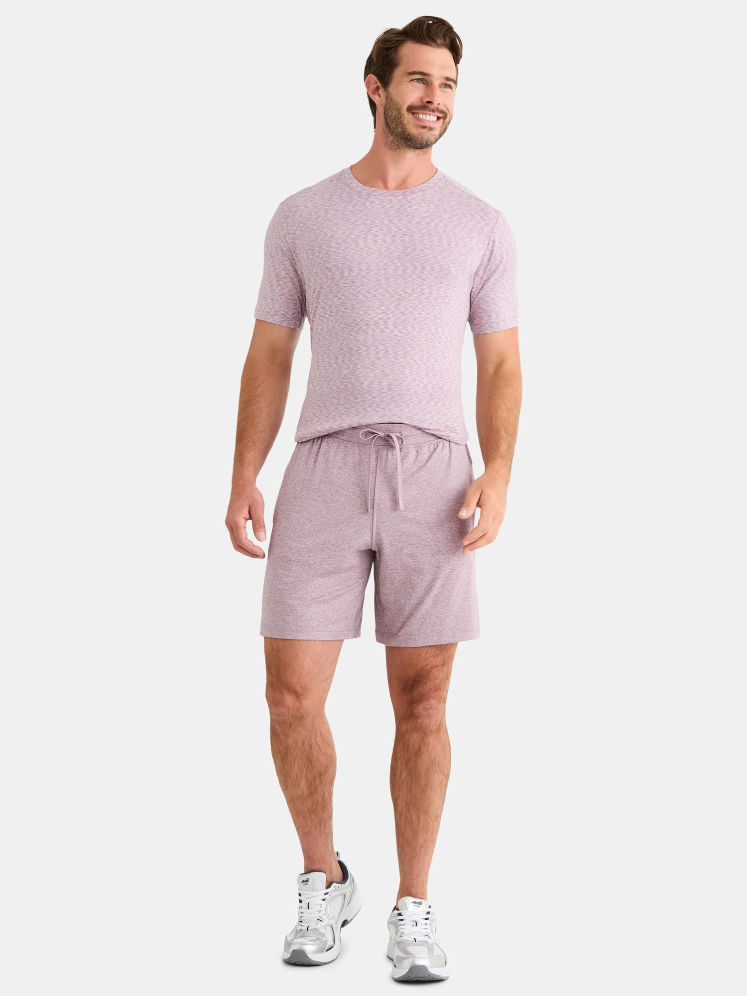 Athletic Works Men's and Big Men's Soft ButterCore Shorts, 6" & 8" Inseams, Sizes XS-5XL