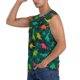 thumbnail image 3 of Fotbe Colorful Dinosaurs Men's Camiseta sin Mangas Estampada para Hombres, Playera Casual para Gimnasio, Entrenamiento, Playa-Small, 3 of 7