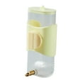 thumbnail image 4 of Dispensador de agua para mascotas, jaula para pájaros, dispensador automático de agua, alimentador de pájaros para cacatúas, periquitos, Agapornis Amarillo, 4 of 8