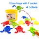 thumbnail image 1 of 12 Uds. Juego de ranas saltadoras juguete recuerdo de fiesta juguetes de fiesta de cumpleaños figuras de juguete de acción para niña y niño, 1 of 6