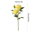 thumbnail image 3 of Artificial Peony Flowers 6 Colors Faux Silk Stems Buds Wedding Home Vase Floral Arrangement Centerpiece Decor, 3 of 6