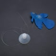 thumbnail image 4 of Decoración de acuario, divertido pez pequeño de silicona Artificial, adorno para acuario, pez Betta azul, 4 of 7
