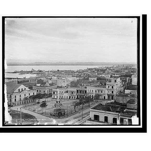 Historic Print, San Juan, Puerto Rico - 4, 16" x 20"