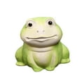 thumbnail image 2 of DOLITY Miniature Frog Statue Mini Tea Pet Crafts Clay for Shelf Living Room Cabinet, 2 of 9
