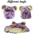 thumbnail image 4 of BT Bear Halloween Lion Mane Wig Costume, Small Dog Lion Hair, Adjustable Puppy Dress Up Hat, Kitten Kitty Hair Mane with Ears for Christmas Cospaly Party Purple S, 4 of 5