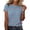 Purple, variant on Comdrip Women Short Sleeve Striped Crew Neck Trendy Comfy Lightweight Summer Tops Casual Basic Versatile Daily Office Tee Shirts Black L