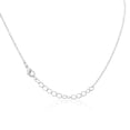 thumbnail image 3 of SuperJeweler N Initial Necklace for Women, Gold Hearts, Free 17" Cable Chain, 3 of 4