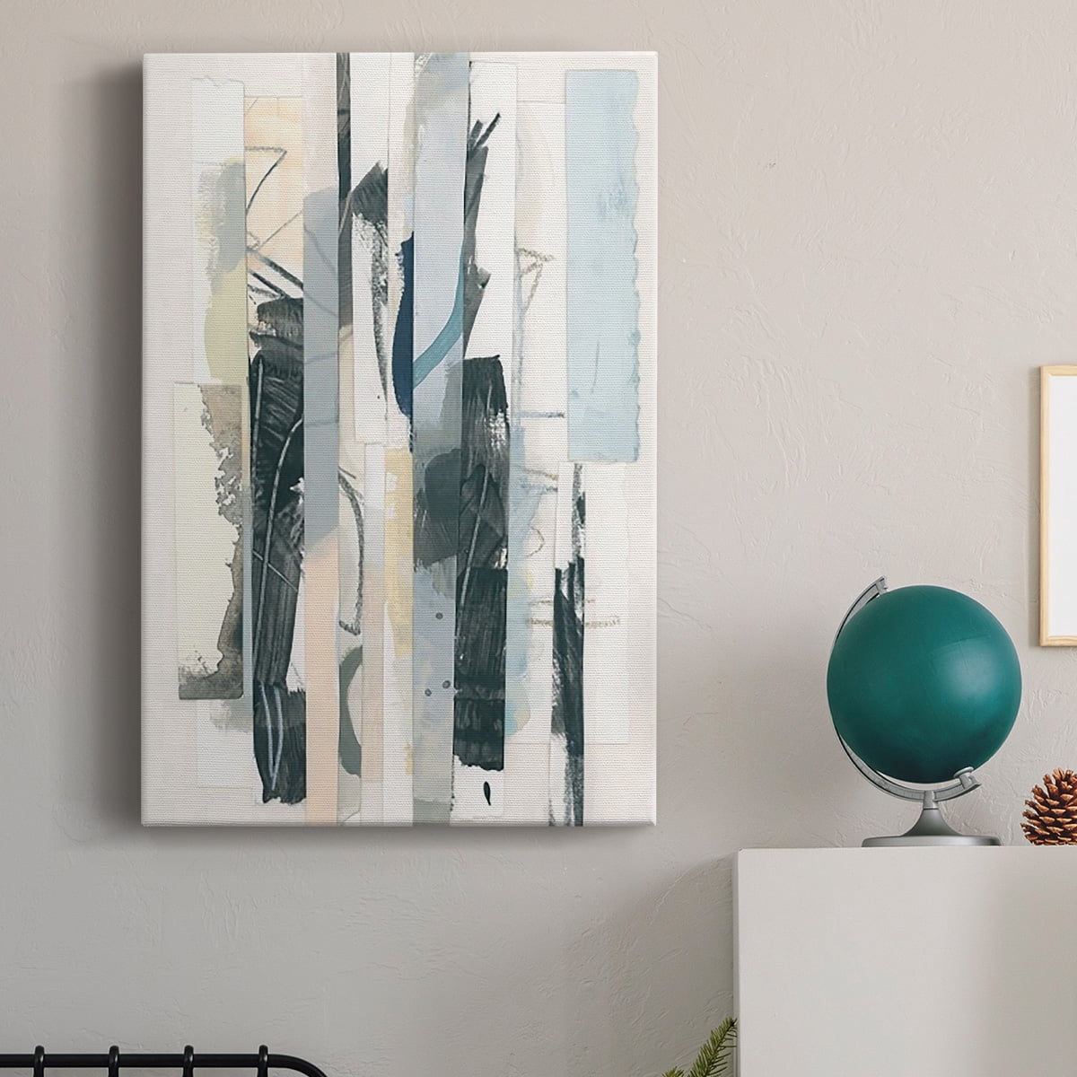 Paper Strata I Premium Gallery Wrapped Canvas - Ready to Hang