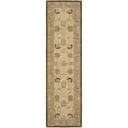 thumbnail image 3 of SAFAVIEH Anatolia Venice Floral Wool Area Rug, Ivory/Brown, 6' x 6' Square, 3 of 7