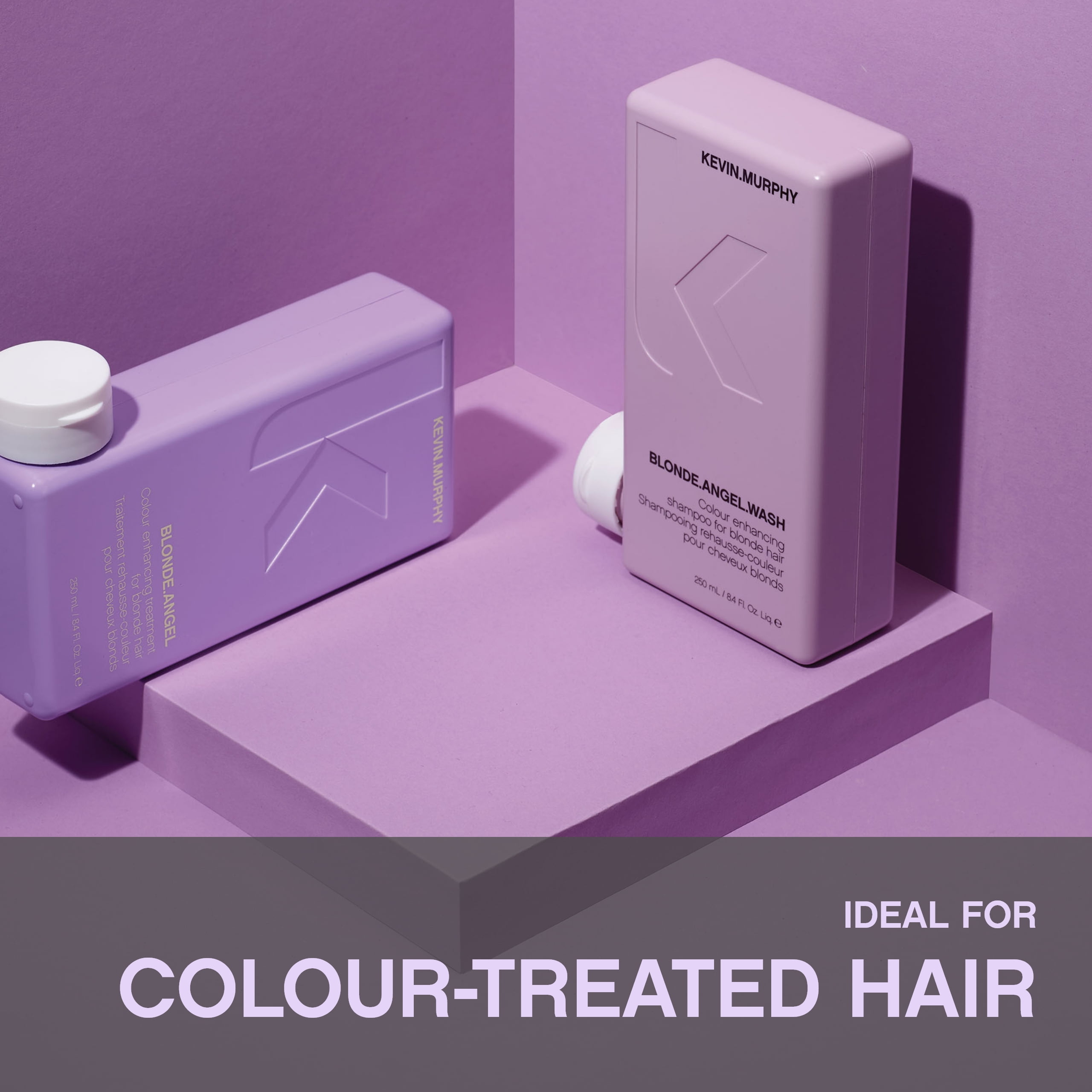 KEVIN.MURPHY BLONDE.ANGEL.WASH, Blonde Purple Shampoo, Colour Safe