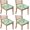 Pioneer Flower-28, variant on Pioneer Flower Seat Covers for Dining Room Chairs Set Of 4,Stretch Printed Washable Chair Seat Cover with Elastic Ties and Button,Removable Waterproof Couch Cushion Covers