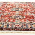 thumbnail image 4 of Alfa Rich 4x6 Area Rugs, Ultra-Thin Oriental Light Red Rug, Non-Slip Machine Washable, Easy Clean, Pet Friendly Rugs, 4 of 6