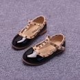 thumbnail image 3 of Owordtank Girls Mary Jane Flat Shoes Non Slip Comfortable Soft Sole Princess Toddler Party Wedding Dress Shoes, 3 of 8
