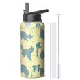 thumbnail image 4 of Cute Puppy Pattern Stainless Steel Water Bottle - Wide Mouth Design with Sweat-Free Surface & 360° Seal Ring for All-Day Temperature Retention (BPA/Odor Free), 4 of 6