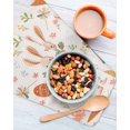 thumbnail image 3 of Pink Spring Easter Kitchen Dish Towels for Drying Dishes Set of 3, Bunny Carrots Eggs Floral Botanical Waffle Weave Microfiber Hand Tea Bathroom Towels Quick Dry & Absorbent Towel 12x12, 3 of 7