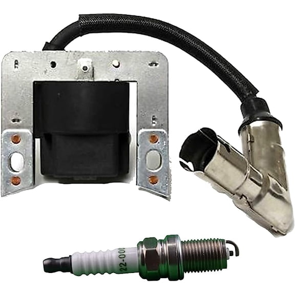 OakTen Ignition Coil Spark Plug Pack compatible with 14 584 01, 14 584 01-S for Kohler Engine Model XT149, XT173 6 HP Engine