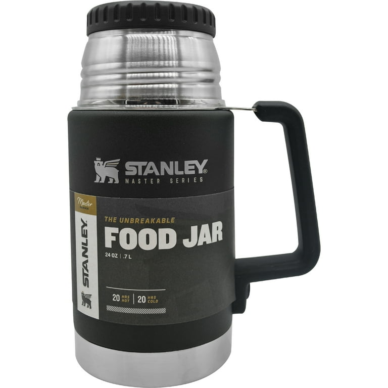 Stanley Foundry Black 24 oz Master Series Unbreakable Food Jar