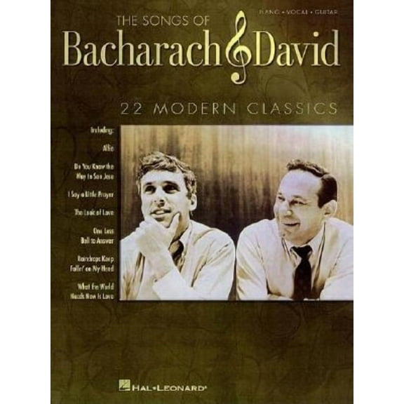 The Songs of Bacharach & David, (Paperback)