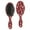 Red Christmas Tree, variant on Teal Christmas Snowflake Pattern Hair Brush,Girls Detangling Hair Brush,Glide Through Tangles with Ease for Wet & Dry Hair,8.8"X2.8"