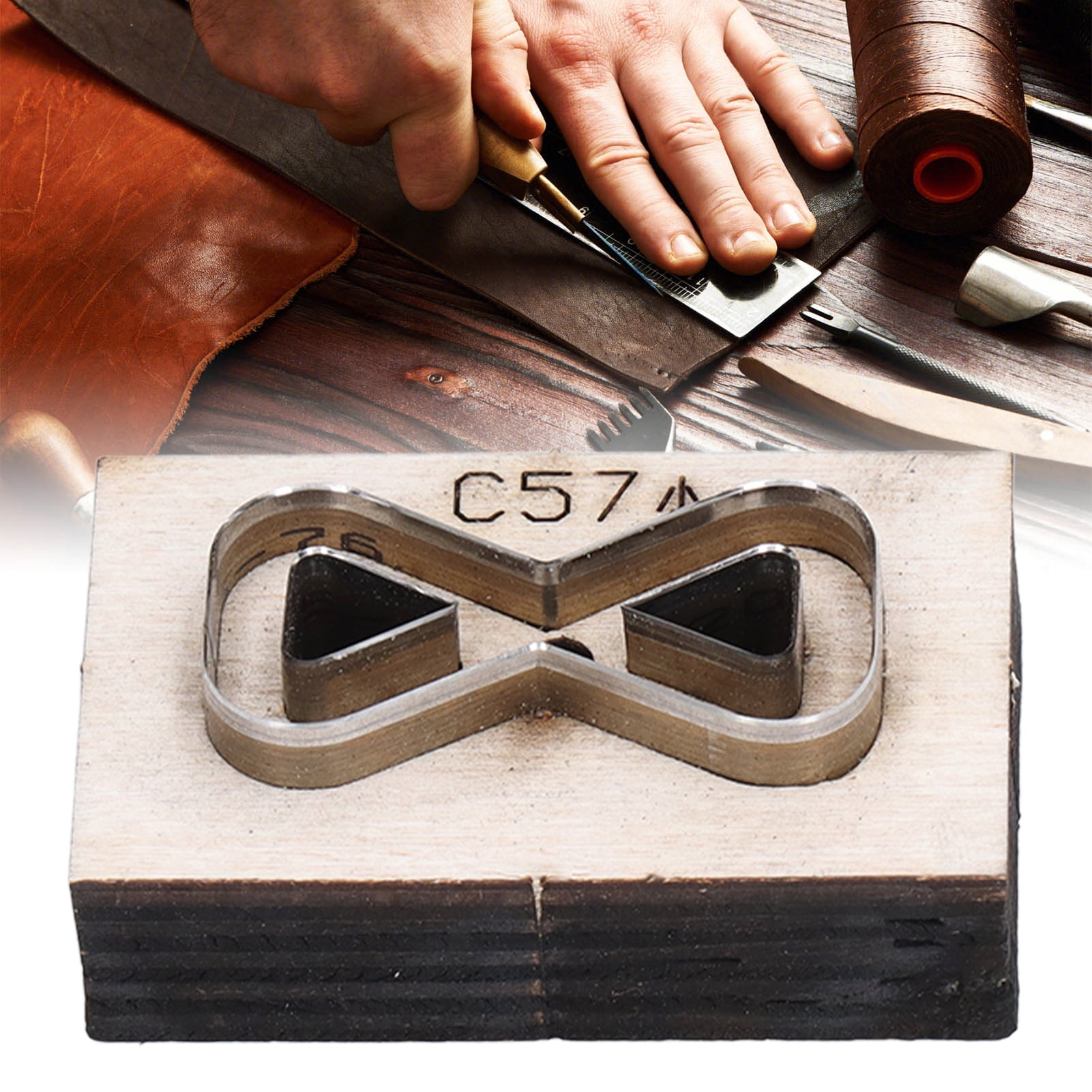 FAGINEY Leather Die Cutter C57 Hourglass Style High Sharpness Sturdy