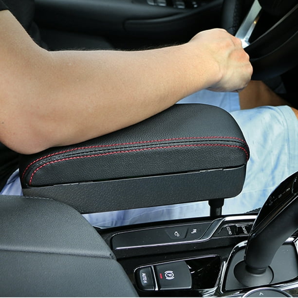 Reposabrazos Ajustable Para Coche, Lado Derecho, Negro - Rango De 0 A 120 Grados, Material PU Y Metal