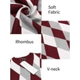 thumbnail image 2 of Coshow Men's Knitted Pullover Vest Sleeveless Pullover Slim Fit V Neck Diamond Vest, 2 of 5