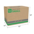 thumbnail image 4 of (25 pack) Pen+Gear Small Heavy Duty Kraft Moving Boxes, 17L x 11W x 12H, 4 of 18