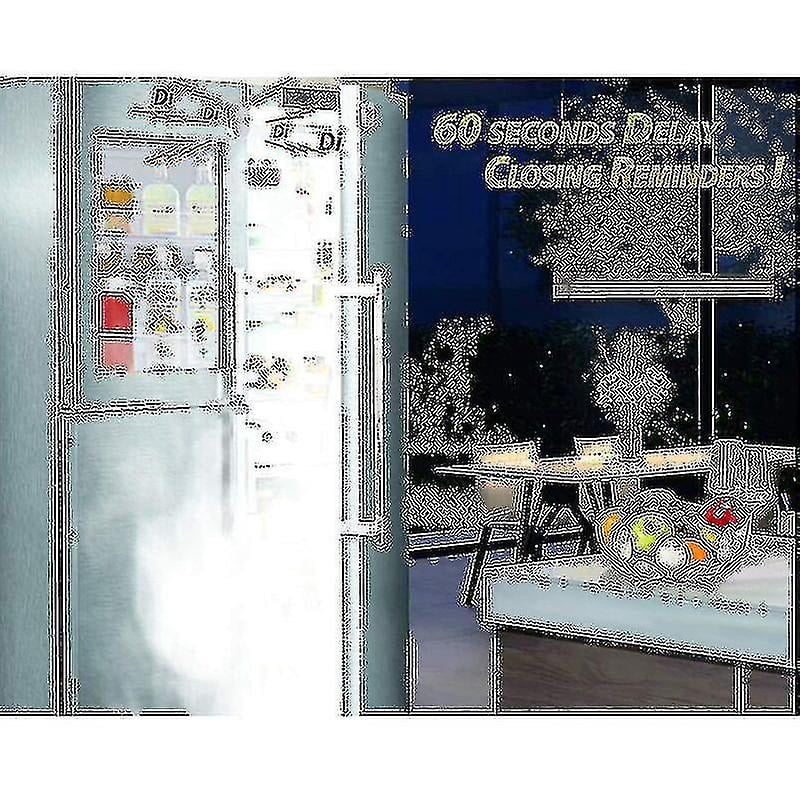 Refrigerator And Freezer Alarm, Door Left Open, Reminders At 60 Seconds Or More -q
