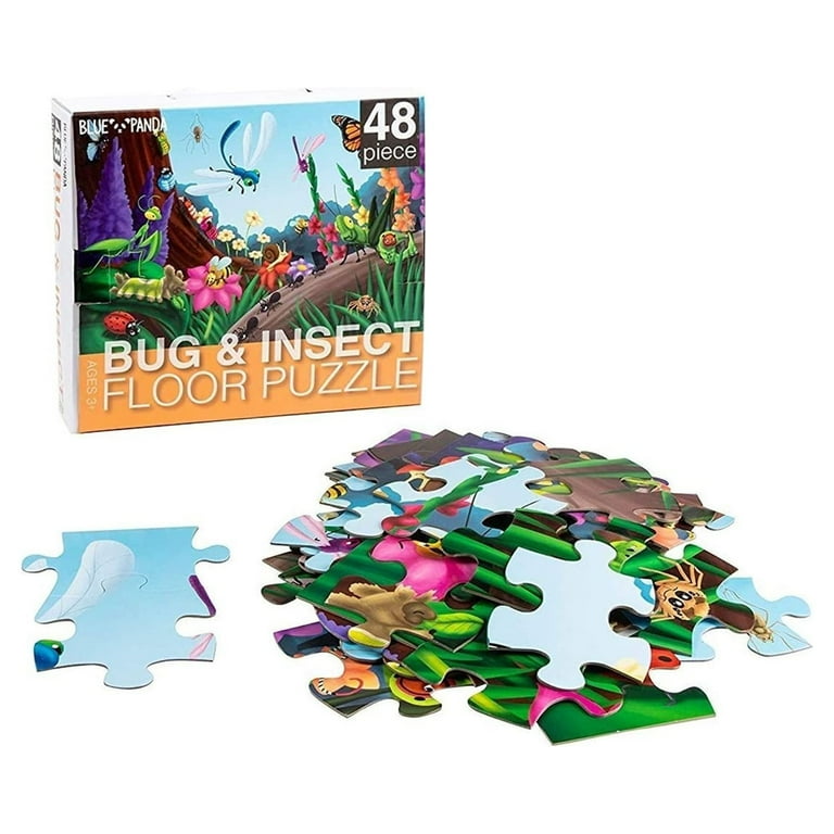 GIANT FLOOR PUZZLE ジグソーパズル　2箱セット Amazon.com: LovesTown Floor Puzzles for Kids, Jumbo Animal Puzzle