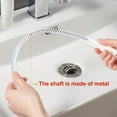 thumbnail image 4 of Sink Drain Overflow Cleaning Brush Sewer Drain Brush Household Sewer Hair Wool Trap Reusable Drain Cleaner Hair Clog Remover for Dryer Vent, Sink, Snake Tube, Bathtub, Home Kitchen Cleaning Tool, 4 of 7