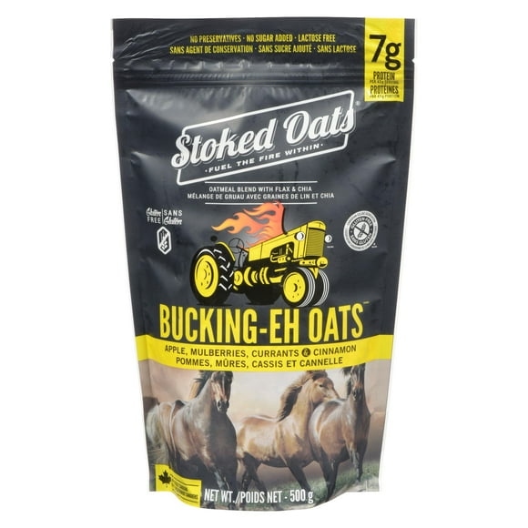 Stoked Oats Gluten Free Hot Cereal - Bucking Eh