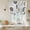 Gray, variant on Grey Ombre Geometric Tie Up Curtains for Windows, Balloon Window Shades, Middle Century Vintage Abstract Art Kitchen Window Treatments Roll Up Curtain for Basement/Nursery 52"x45"