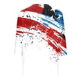 thumbnail image 4 of Womens Fourth of July Shirt 3/4 Sleeve Tunic Tops 250th Anniversary Usa Flag Shirt V Neck Casual Blouse Patriotic Outfit, 4 of 7