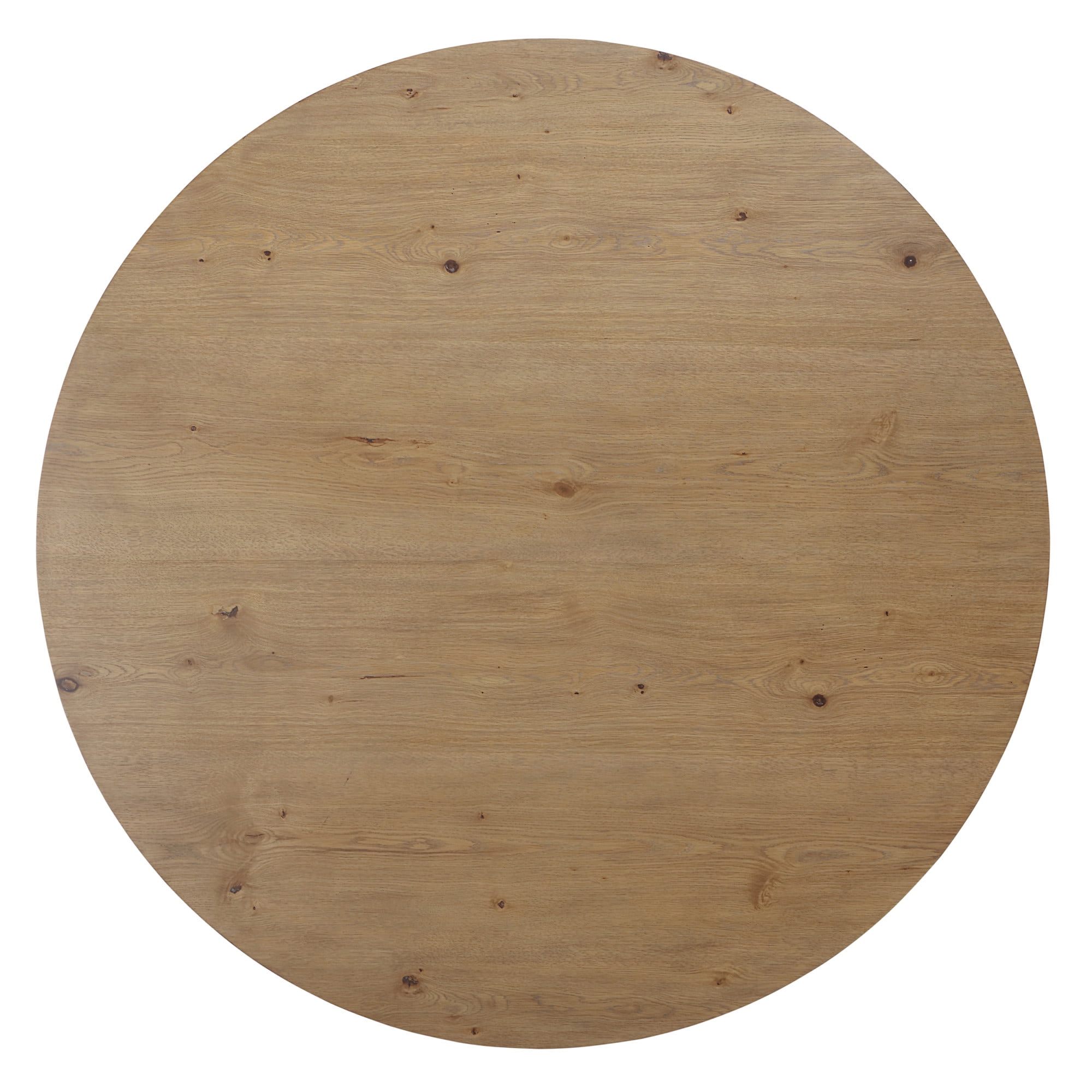 Steve Silver Aubrey Driftwood Finish 54-inch Round Dining Table