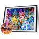 thumbnail image 2 of 5D bricolaje taladro completo diamante pintura dibujos animados princesa punto de cruz bordado Tmvgtek Oficina Multiescena Multifunción, 2 of 9