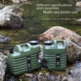 thumbnail image 4 of Contenant de Stockage d'Eau Rétro Vert de Qualité Alimentaire 12 L : Réservoir Durable et Portable à Main pour le Camping, les Aventures en Plein Air et le Rangement du Coffre de Voiture – Solution d'Hydratation Sûre et à Grande Capacité pour les Urgences et, 4 of 6