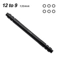 thumbnail image 1 of Front And Rear Thru Axle Adapter 15/12mm To 9mm Aluminum Alloy Hub Convertor Rod Rear 135mm 12 To 9, 1 of 7
