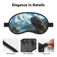 thumbnail image 3 of Salouo Majestic Eagle Over Castle Pattern Eye Masks, 1-Pack Sleep Mask Eye Cover Washable Sleeping Eyeshade Block Sleep Shade Cover Light Reduces Traveling Gifts, 3 of 7