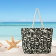 thumbnail image 4 of JoyMoreHome Large Beach Shoulder Bags Canvas Tote Water Resistant, for Outdoor Pool Travel and Daily Use, 4 of 6