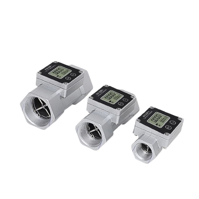 Digital Flow Meter Stainless Steel 1 1.5 2 Inch Electronic Water Urea Flowmeter with LCD Display Totalizer