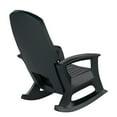 Semco Plastics Green All-Weather Resin Rocking Chair for Patio ...