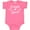 Hot Pink, variant on Cousin Squad Boys or Girls Baby Bodysuit