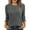 Dark Gray, variant on VBVC No Boundaries Women's Long Sleeve Shirts,Knitted Casual Blouses,Women's Crewneck Fitted Pullover Tops,White,Size XL