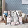 thumbnail image 6 of Yibo Cute Corgi Dog Blanket Flannel Soft and Comfortable Anti-static Bed Sofa Blanket, 6 of 7