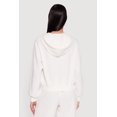 thumbnail image 4 of Women's Almost Famous Zip Front Long Sleeve Hoodie, 4 of 4